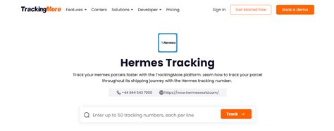 hermes tracking online|Hermes tracking page.